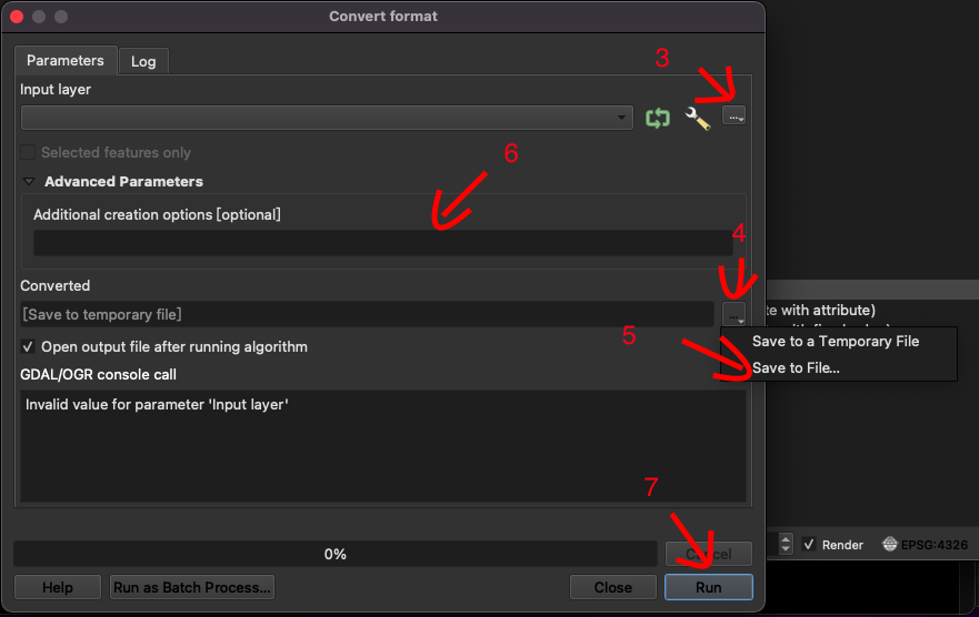 QGIS-LTR for convert file 2