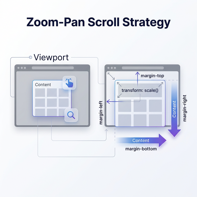 Web Gesture: Zoom-Pan Scroll Strategy | 網頁手勢縮放 Zoom-Pan Scroll 策略學習筆記